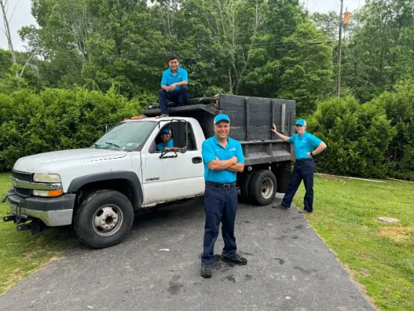 Family Cleanout Junk Removal team and truck serving Brooklyn, CT and Windham County